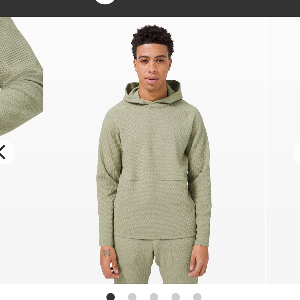 Lululemon At Ease Hoodie
Heathered Rosemary Green / Black. Size XXL - Picture 3 of 5